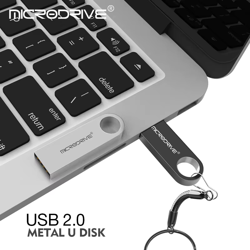 Clé USB 128 Go, Clé USB Métallique Étanche 4 Go 8 Go 16 Go 32 Go 64 Go 128 Go, Clé USB U Disk
