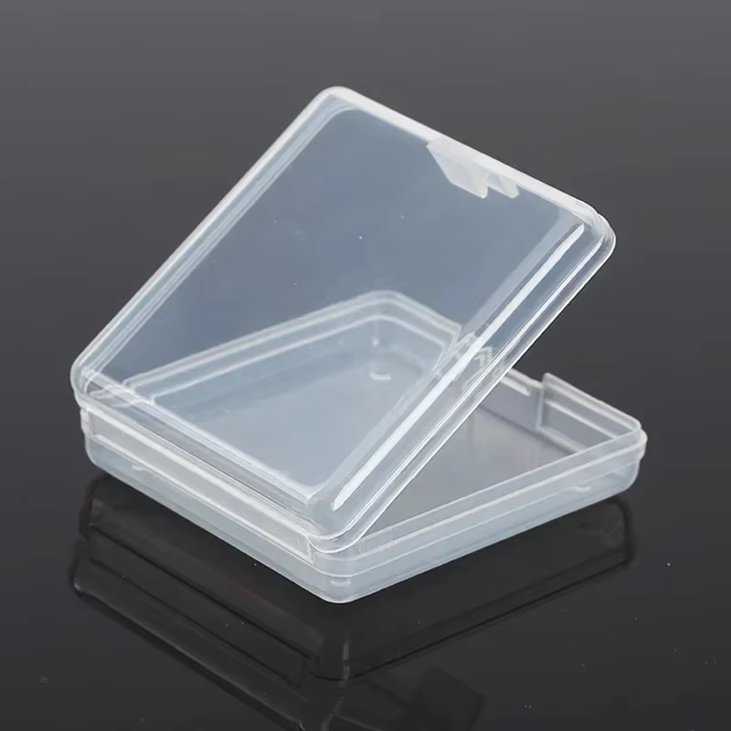Boîte de rangement rectangulaire en plastique pour petits articles