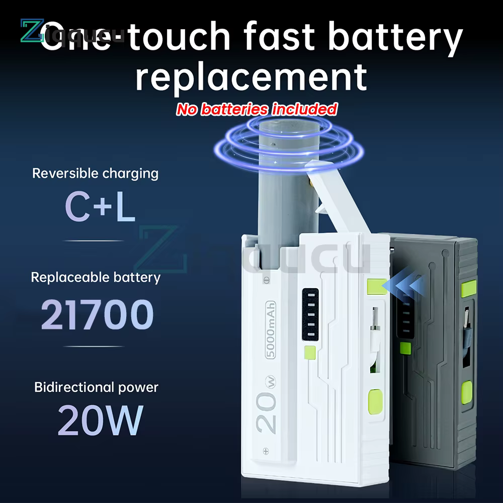 1*21700 boîte de batterie Kit de bricolage boîtier de chargeur