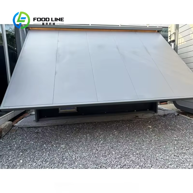 Abri de cuisine extérieur personnalisé et imperméable avec pergola