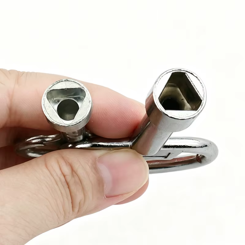 Clé triangulaire de Valve d'eau du robinet