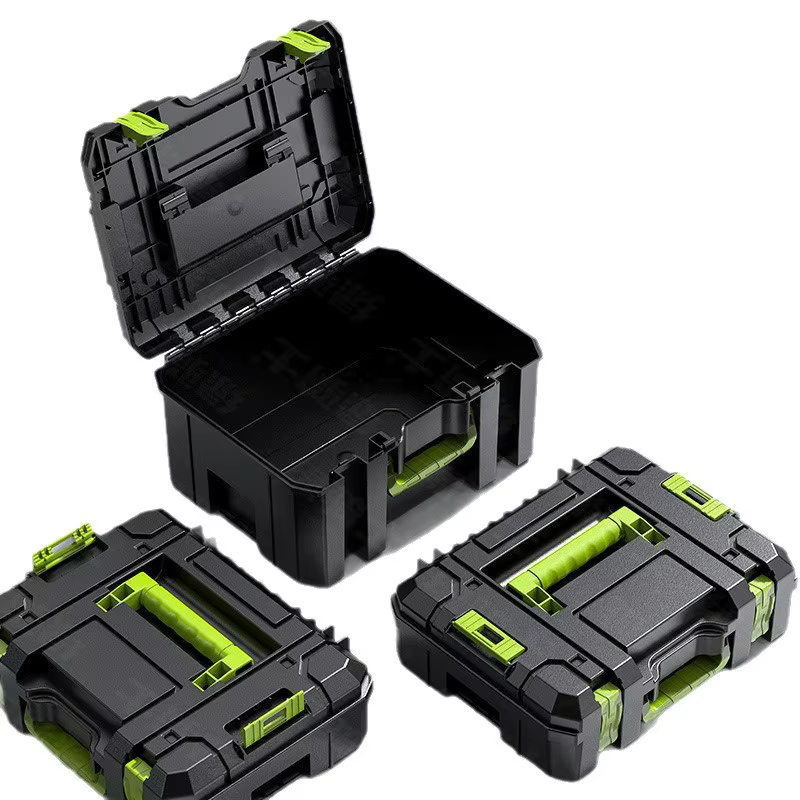 Boîte à outils empilable multifonctionnelle