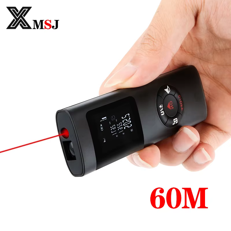 XMSJ – Mini distancemètre Laser 40M 60M, mesure télémètre infrarouge Portable Rechargeable par USB