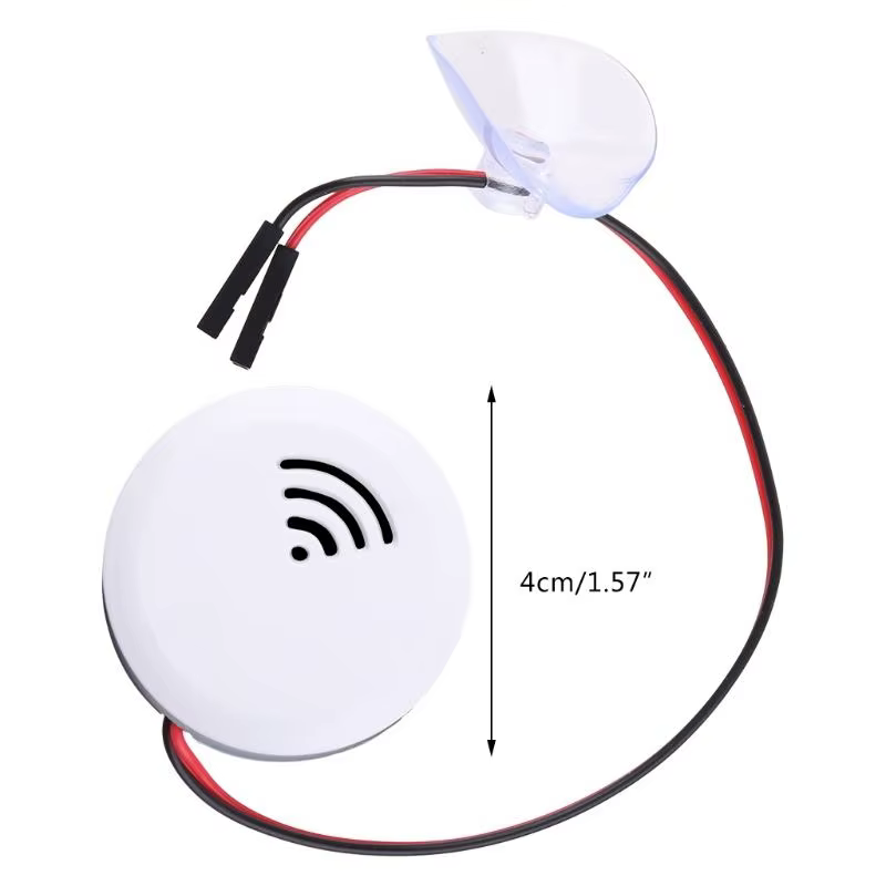 Alarme de niveau d'eau M68E avec sonde, capteur de fuite d'eau, détecteur de débordement, système de sécurité pour Aquarium, alarme domestique