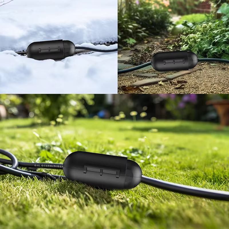 Couvercle de sécurité pour câble d'extension extérieur