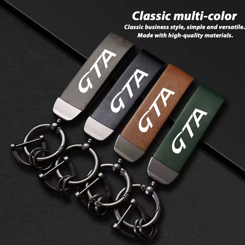 Porte-clés en cuir de haute qualité