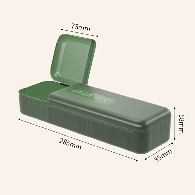Boîte de rangement de câbles avec compartiments
