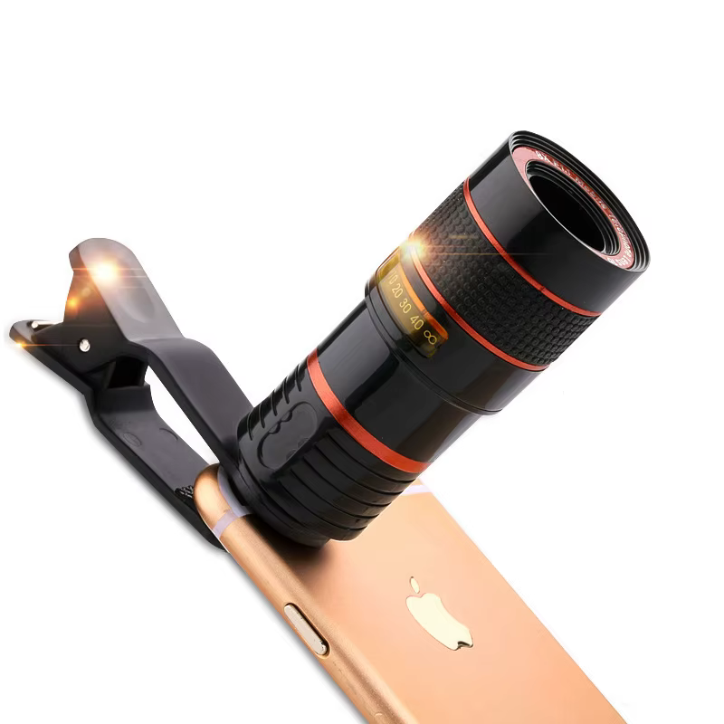Téléobjectif de téléphone caméra Zoom universel objectif haute définition effet de mise au point photographie grande