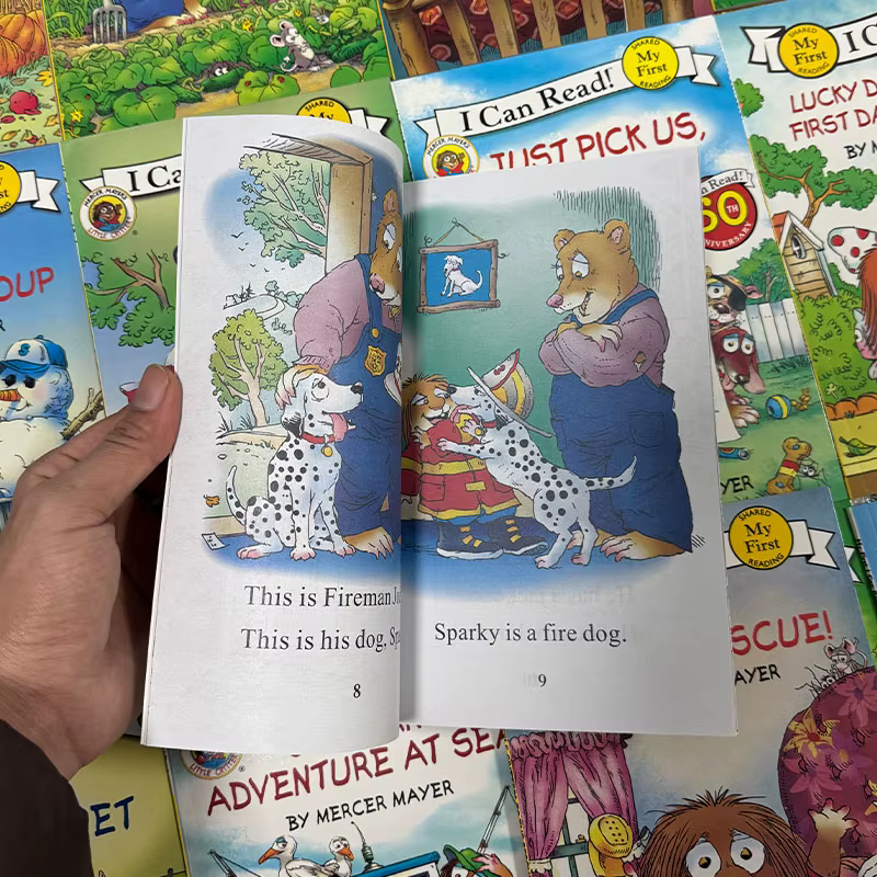 Nouveau - Je peux lire - Niveau 1 - Little Critter - 22 livres/ensemble - Livre d'histoires en anglais pour enfants