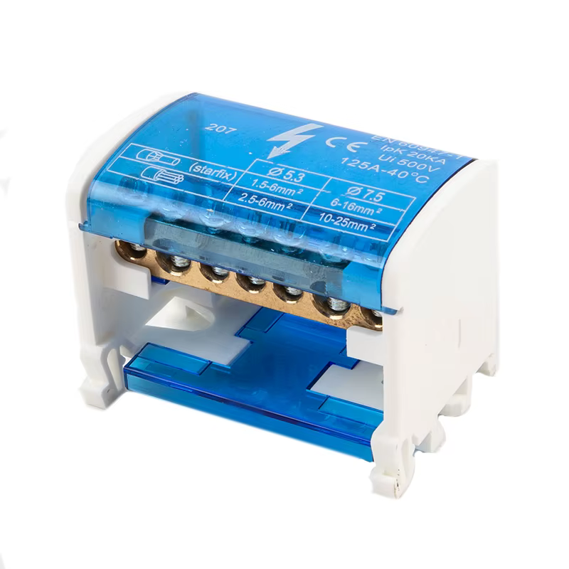 Bloc de connexion modulaire pour rail DIN WKH207