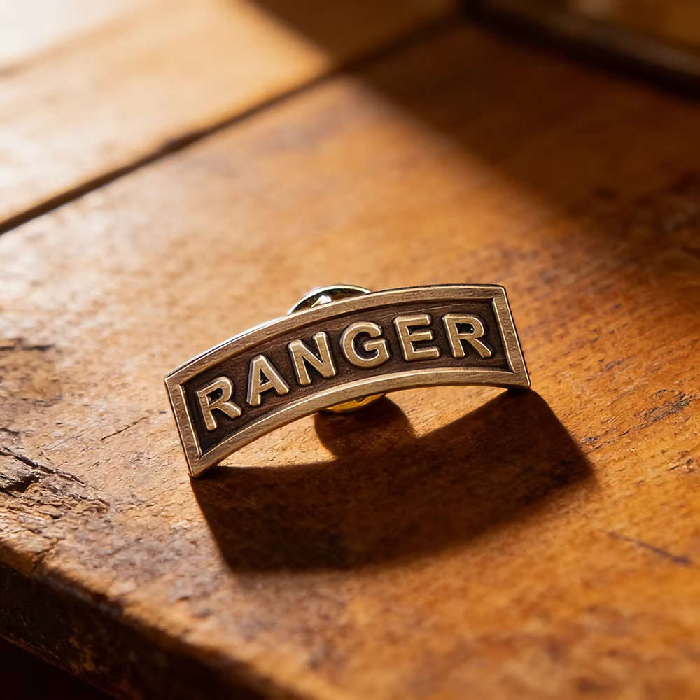 Insigne de compétence Ranger, insignes de commando, broche en alliage bronze antique, polyvalente pour uniforme de travail