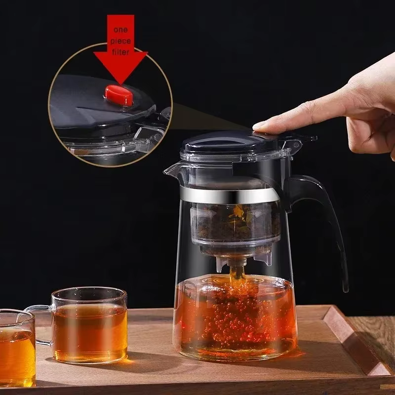 Théière en verre de 500ml à 1000ml