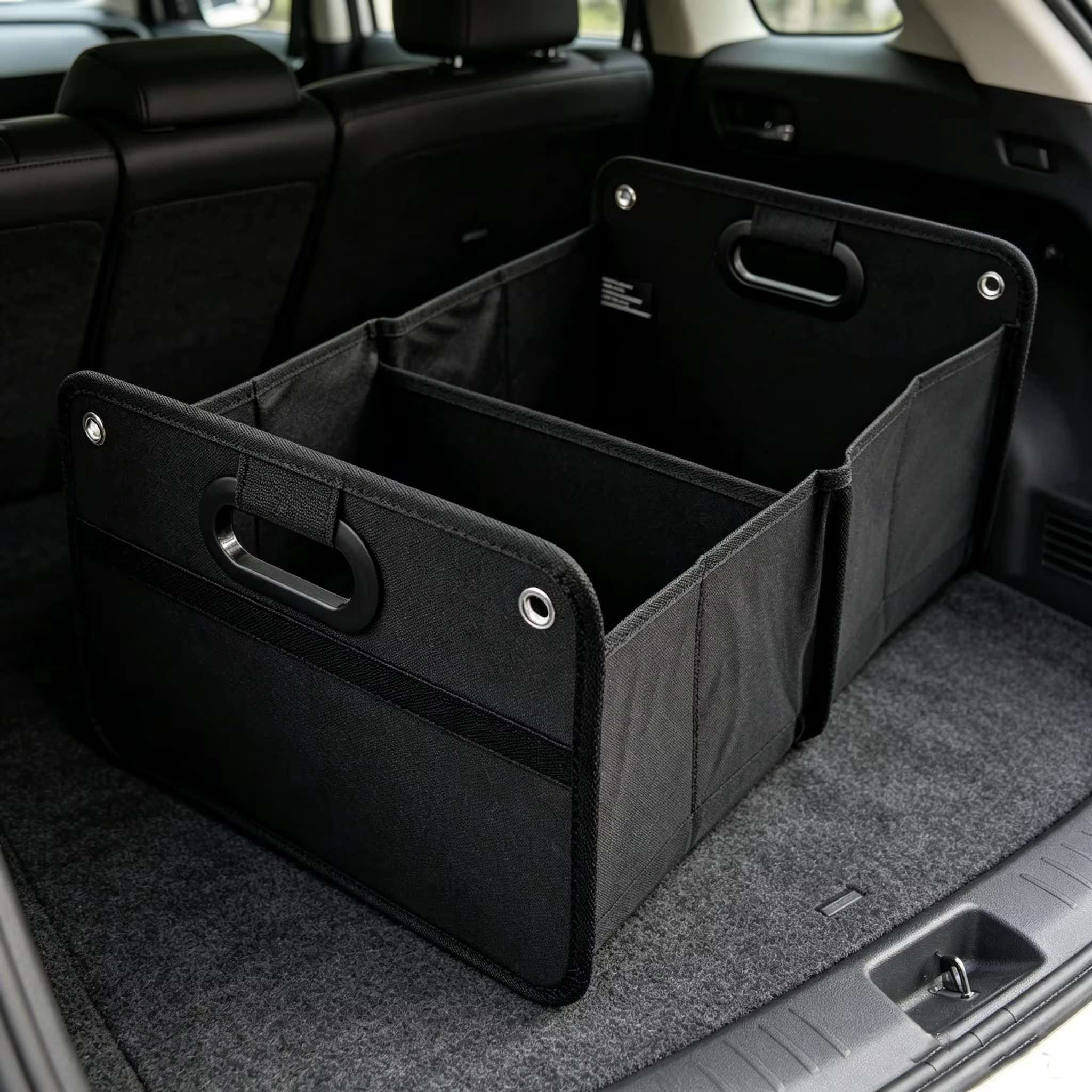 Boîte de rangement portable en tissu Oxford