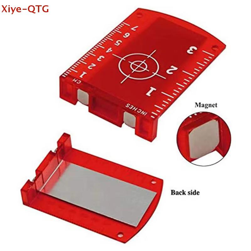 Nouvelle plaque de cible laser 10cmx7cm pour niveaux