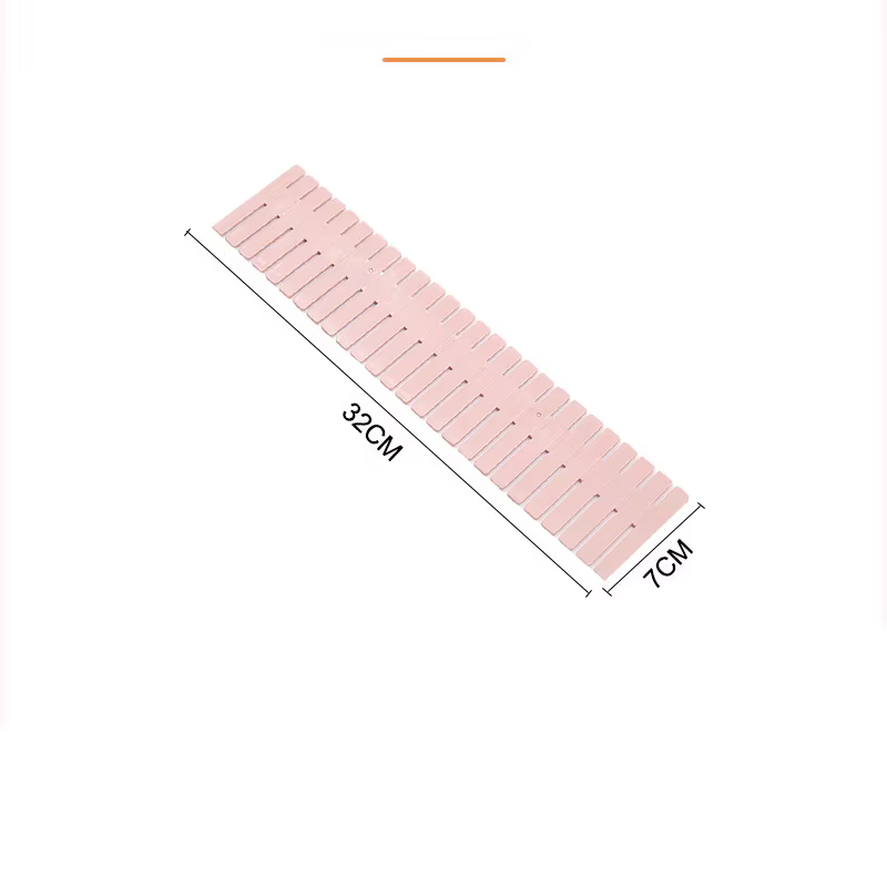 Panneau de séparation de rangement réglable, bricolage, diviseur de tiroir en plastique, panneau de séparation combiné, organisateur de Division peu encombrant, 4/8 pièces