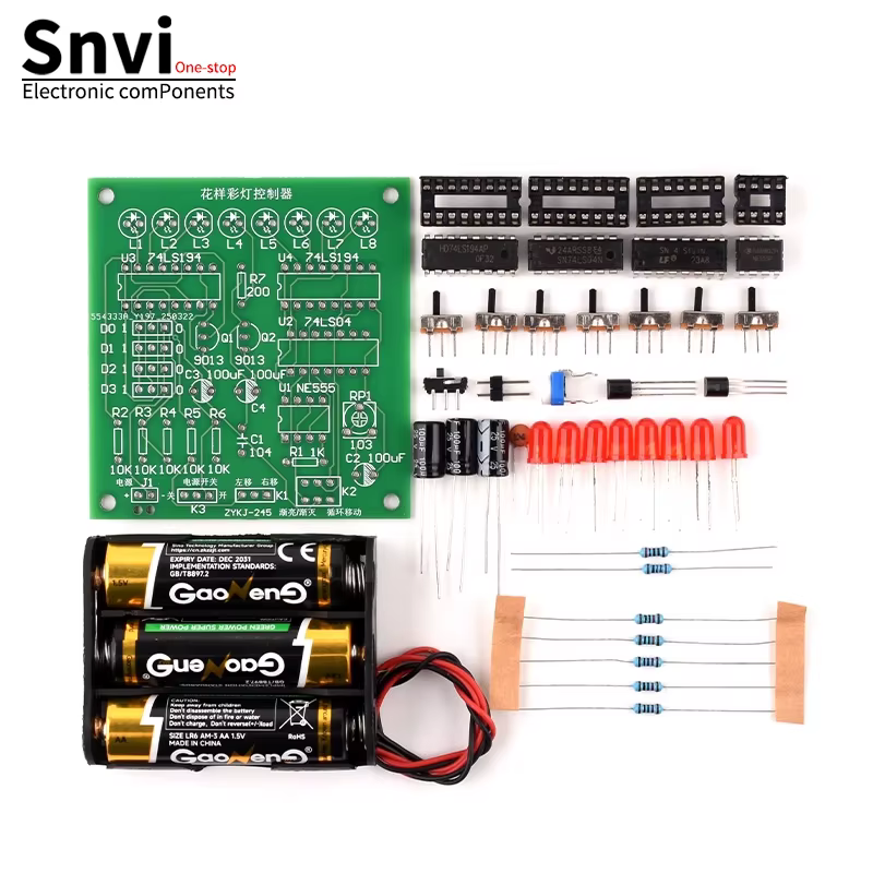 Kit de Production de soudage de lumière d'eau courante circulaire LED