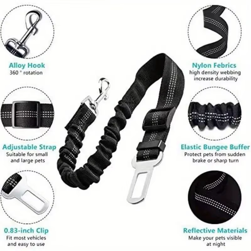 Ceinture de sécurité pour animaux de compagnie