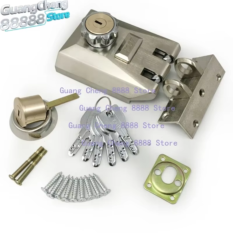 Serrure de porte extérieure en acier