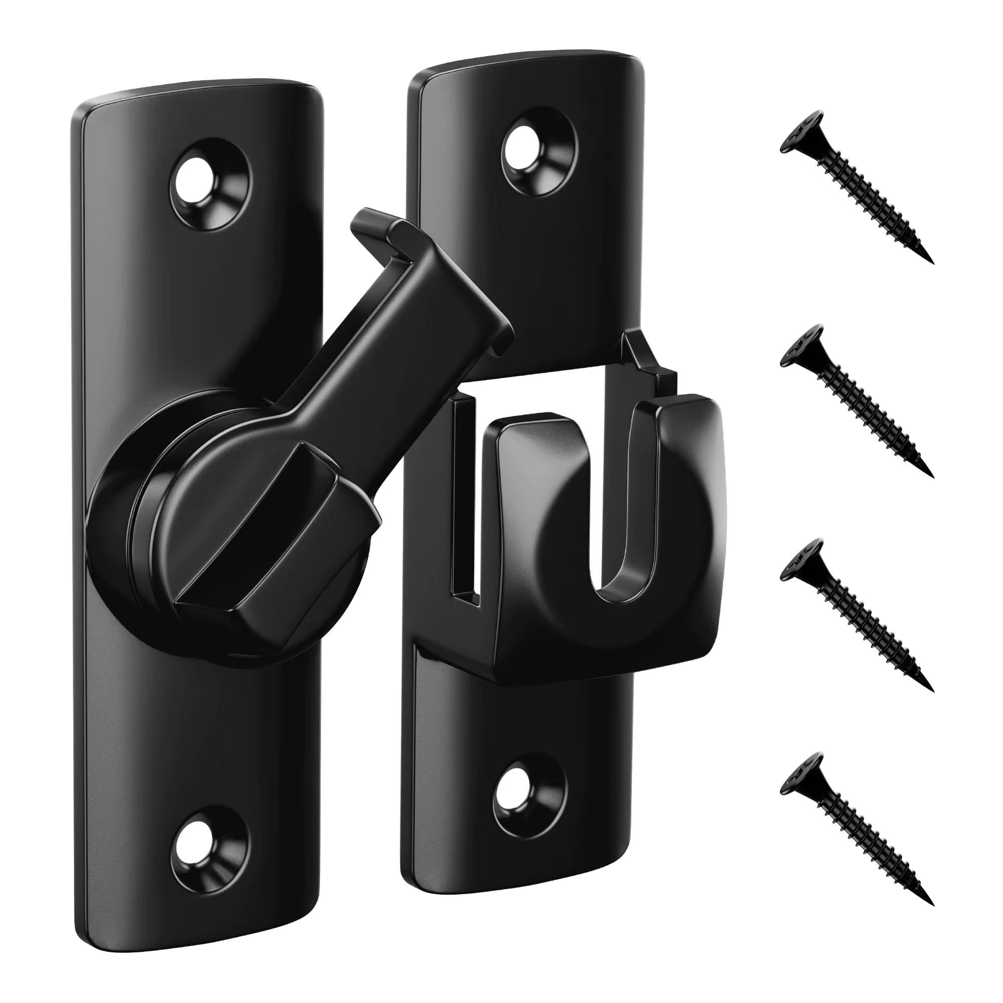 Loquets de porte coulissante à 90 degrés