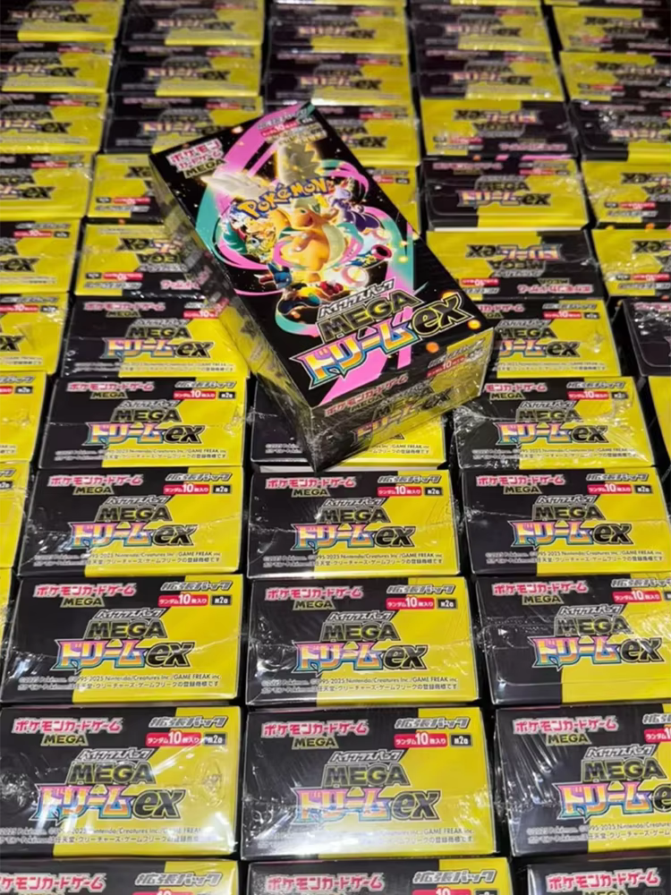 Pokemon TCG 2026 Nouvelle Édition Japonaise M2a Mew EX Boîte de Boosters Dorée Packs de Cartes à Collectionner Cartes Rares Cadeau d'Anniversaire En Stock