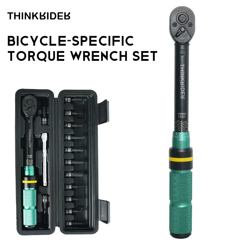 Jeu de clés dynamométriques de vélo 1/4 "2-24Nm double Direction