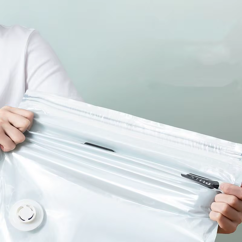 Sacs de rangement sous vide sans pompe
