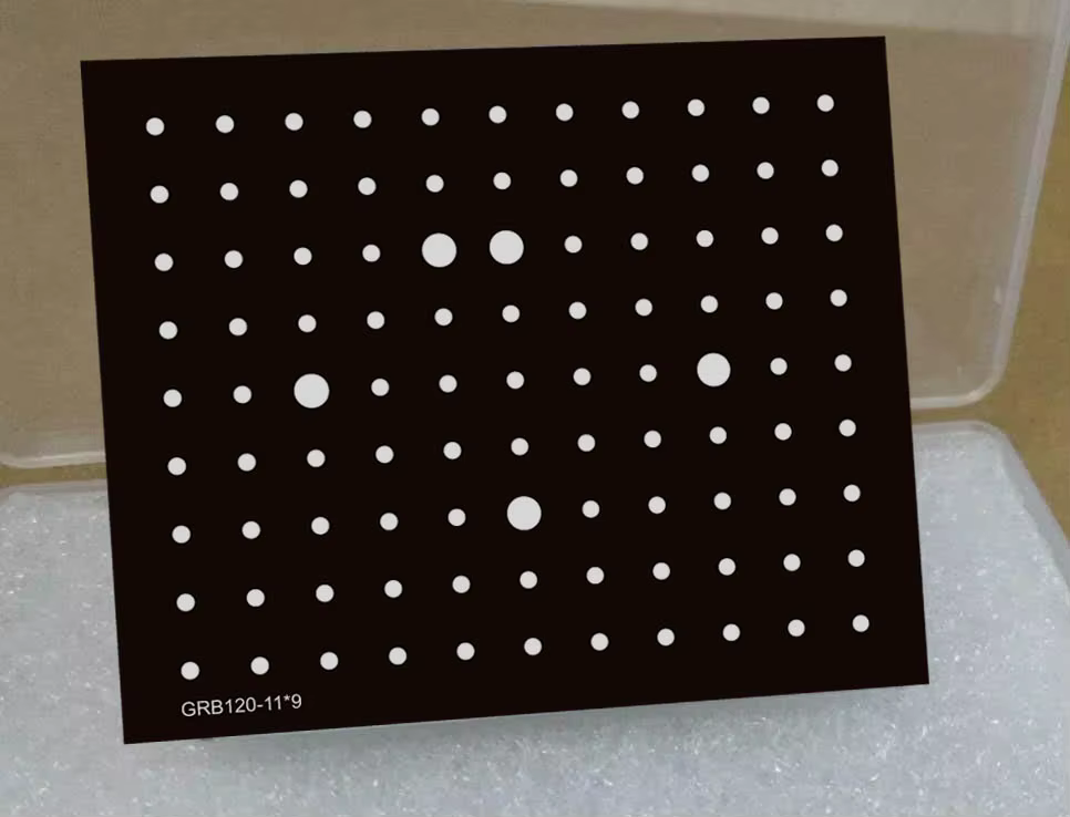 Calibrage de mesure visuelle binoculaire de Machine de panneau d'étalonnage de Scanner 3D de haute précision