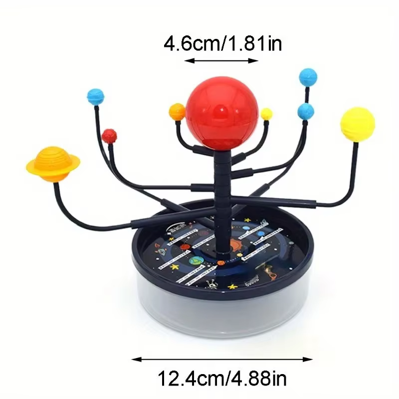1 ensemble système solaire neuf planètes modèle Kit scientifique bricolage assemblage Interaction Parent-enfant
