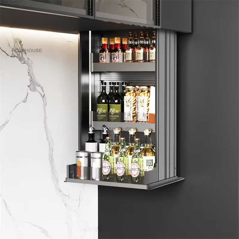 Panier de rangement électrique intelligent pour condiments