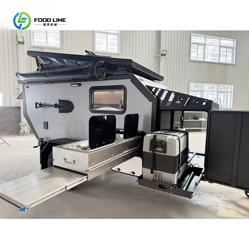 Caravane tout-terrain de luxe certifiée australienne personnalisée, suspension indépendante moderne
