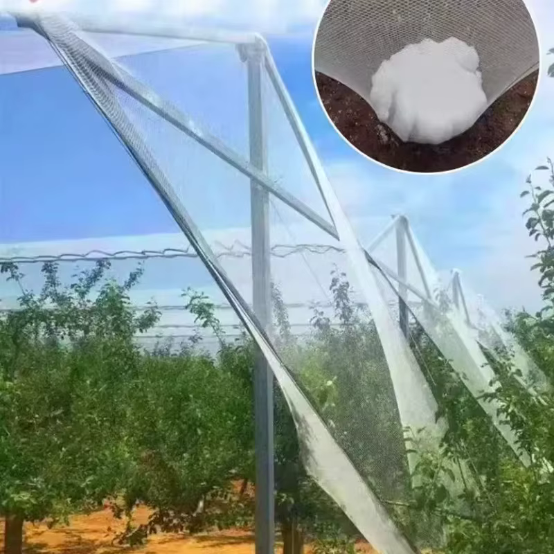 Filet Anti-grêle pour verger de ferme