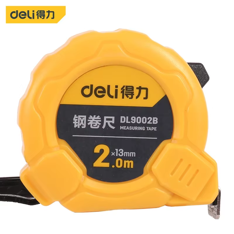 Deli – ruban à mesurer rétractable universel de 2m