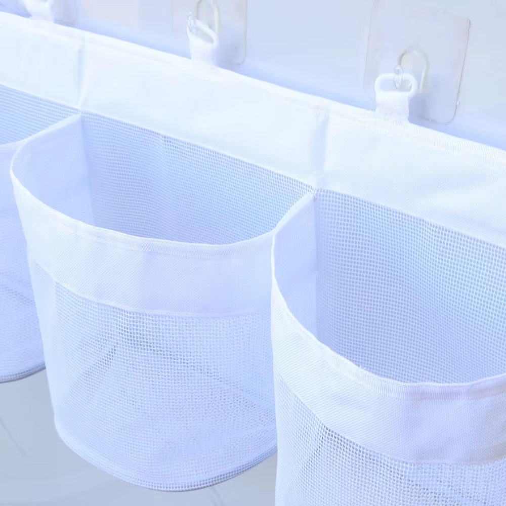 Sac de rangement de jouets pour enfants, salle de bain, sac mural multi-compartiments de grande capacité
