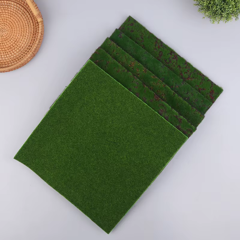 Tapis de gazon artificiel vert, pelouse synthétique, tapis de gazon, fausse pelouse, simulation de mousse, 30*30CM, bricolage, micro-paysage, décoration de la maison