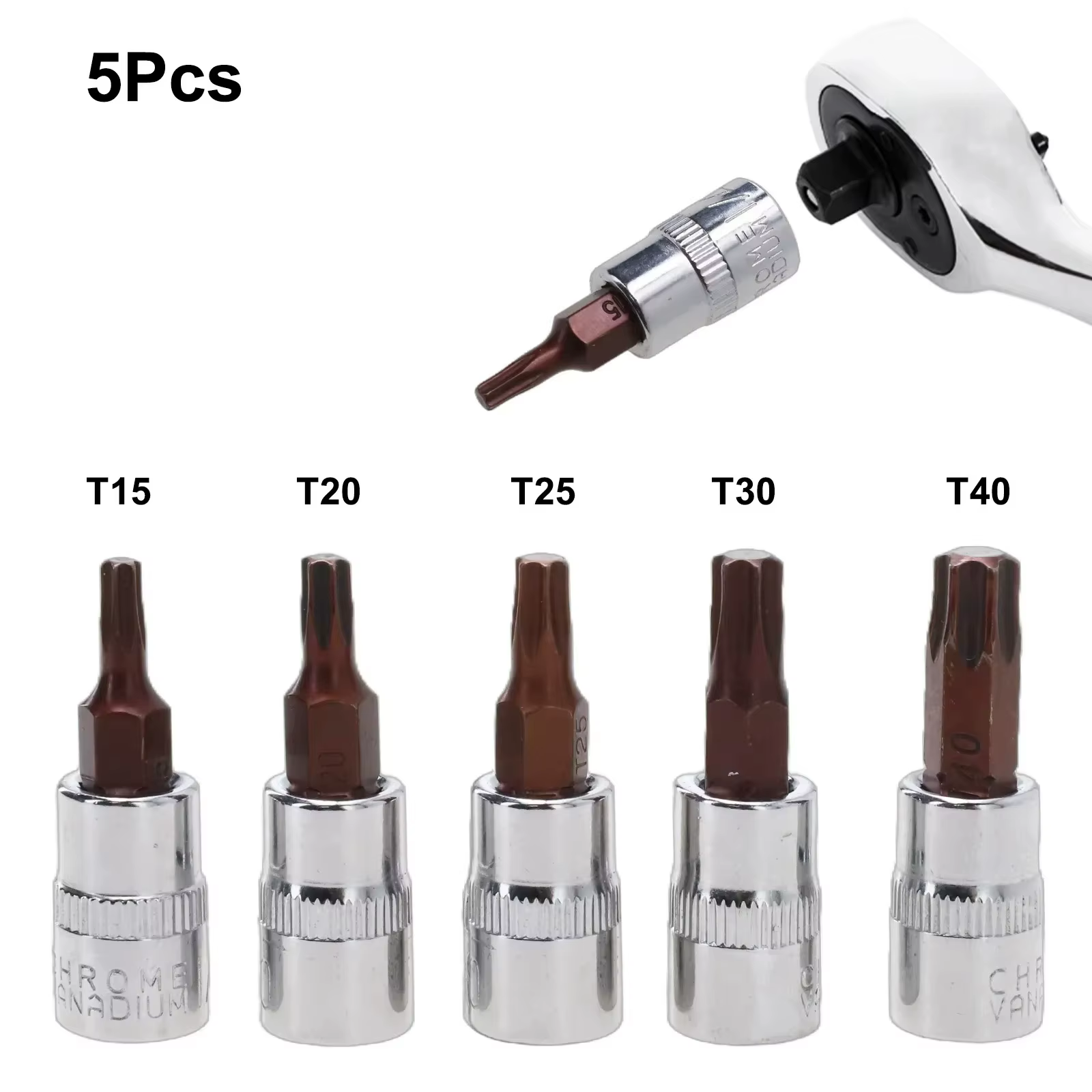 Embouts de tournevis Torx 1/4 pouces