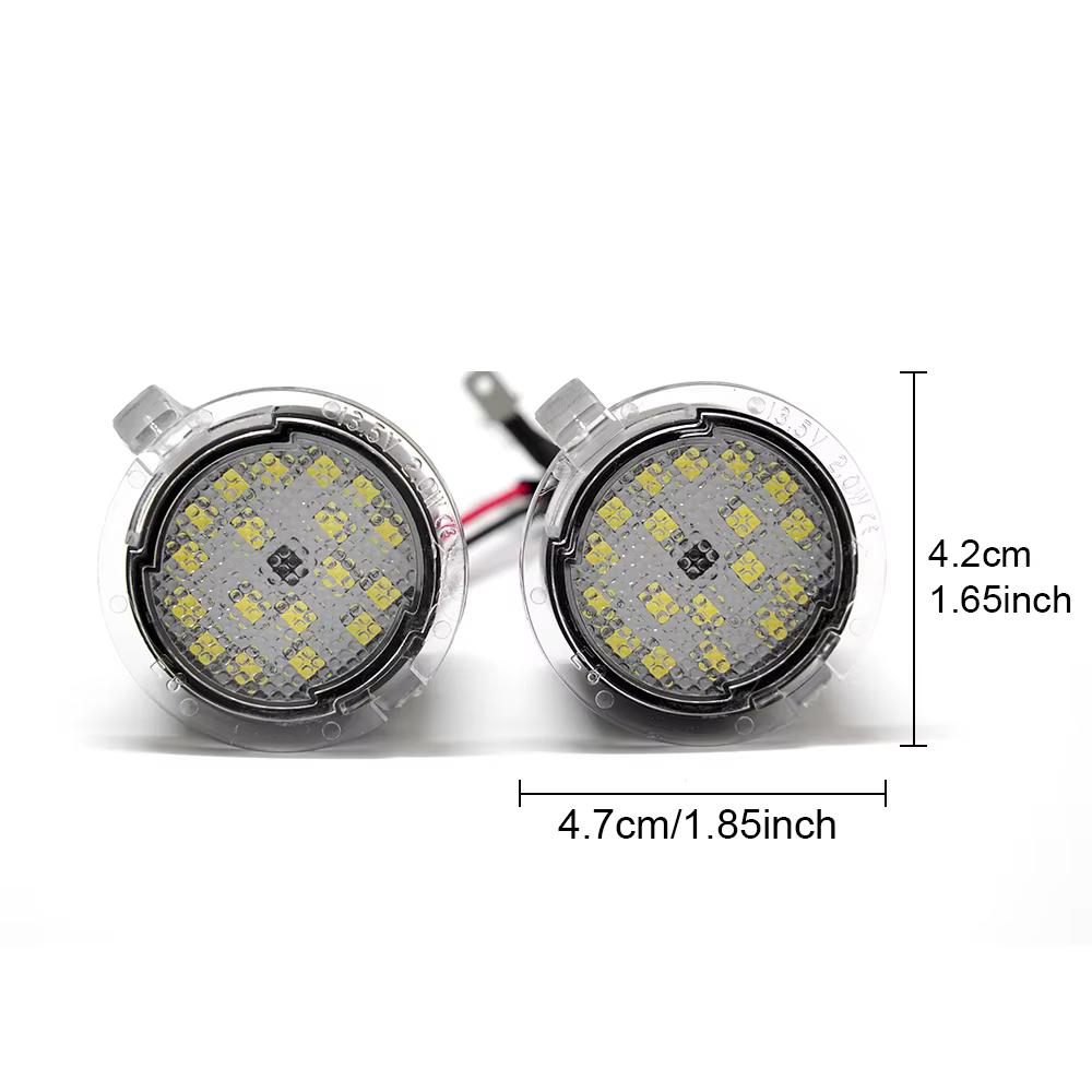 Lumière LED pour rétroviseur latéral
