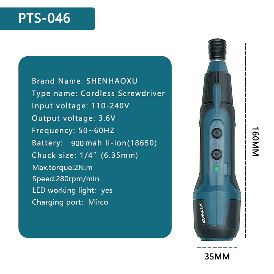 Tournevis électrique batterie Rechargeable