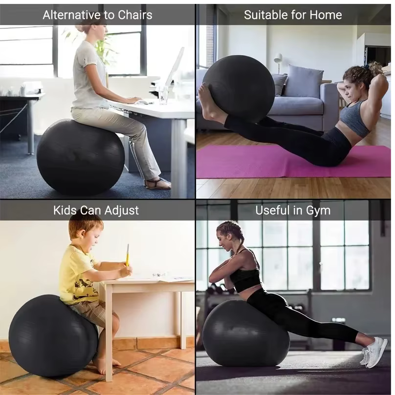 Balle Bosu d'équilibre de Yoga 65/75/85cm