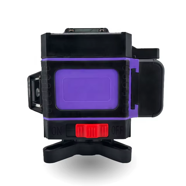 Niveau laser professionnel rotatif 3D à lignes croisées vertes