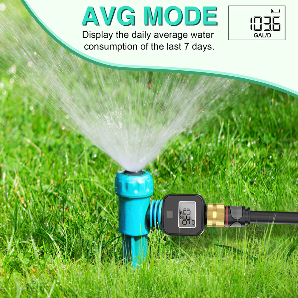 Débitmètre d'eau numérique haute précision IP5X mesure la consommation