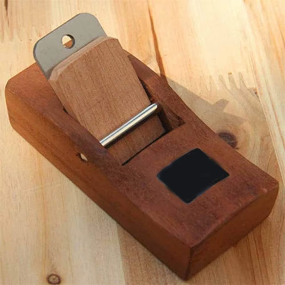 Mini avion bloc de bois