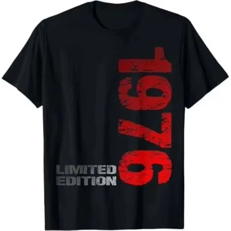 T-shirt unisexe décontracté à manches courtes pour homme et femme
