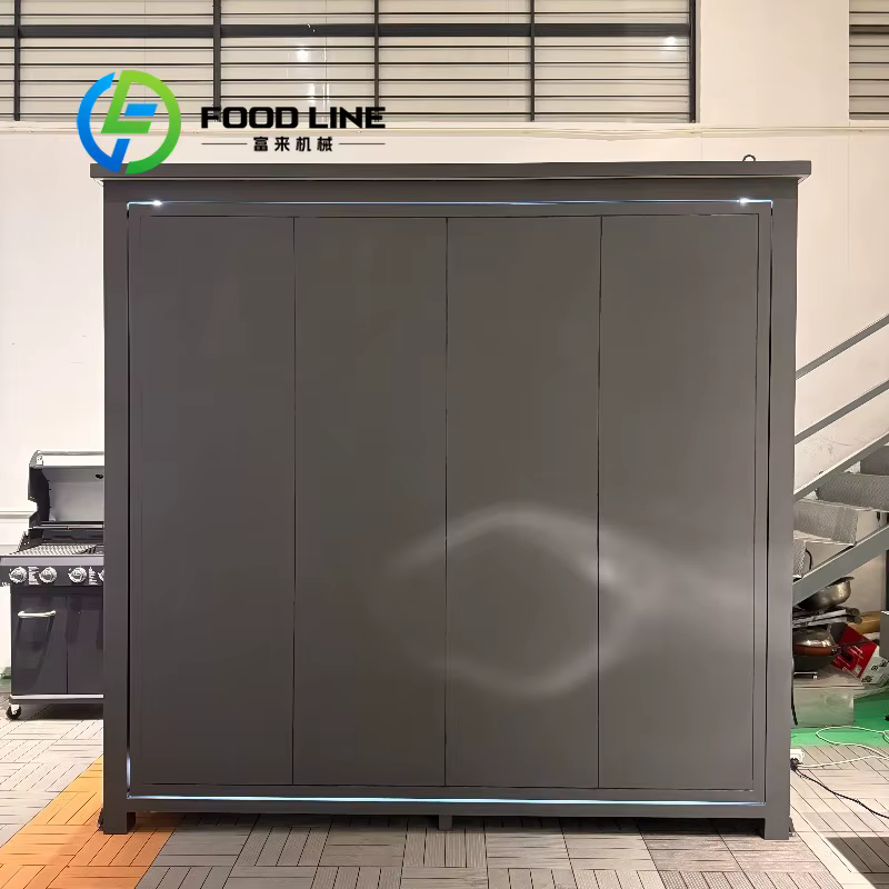 Abri de cuisine BBQ extérieur sur mesure