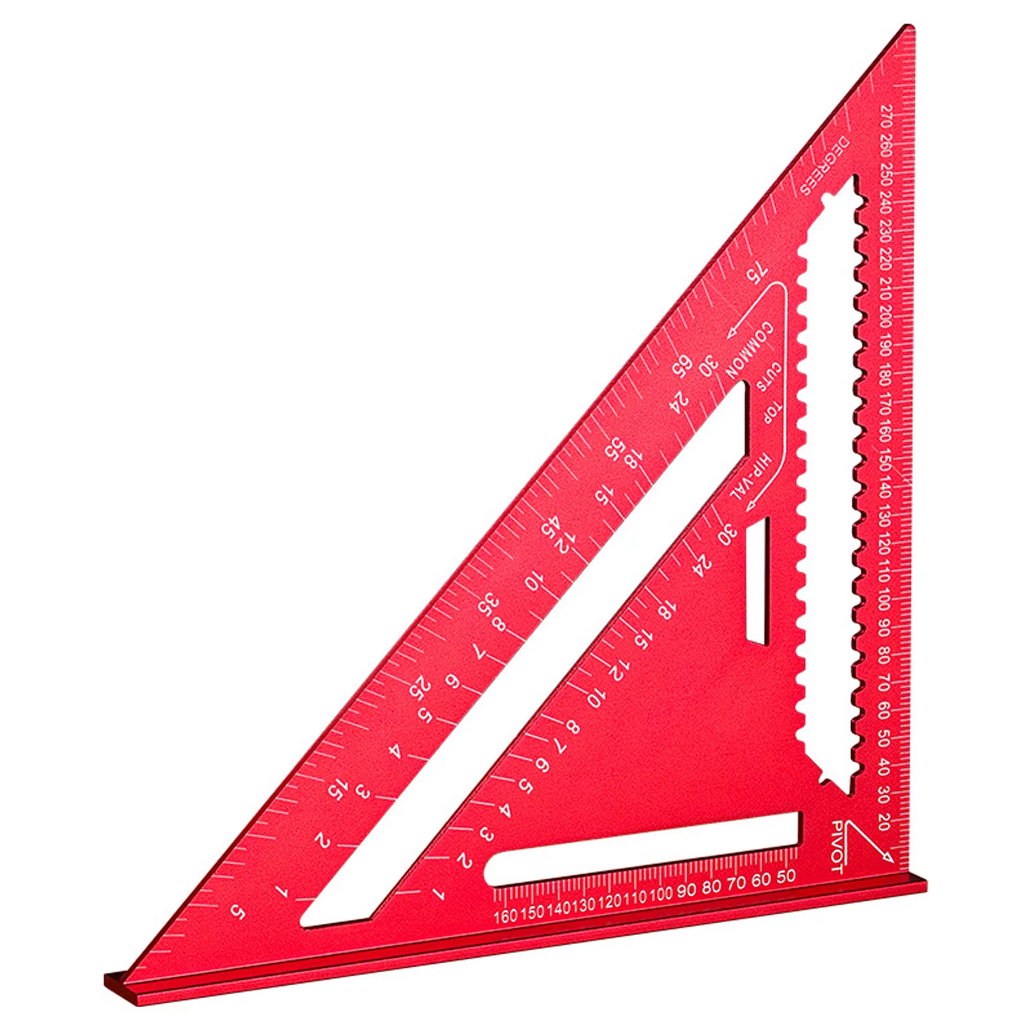 Jauges triangulaires en alliage d'aluminium pour le travail du bois