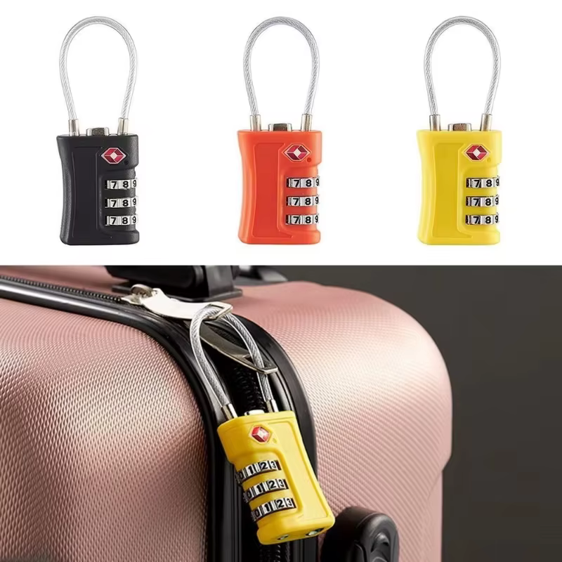 Serrure douanière TSA à 3 chiffres