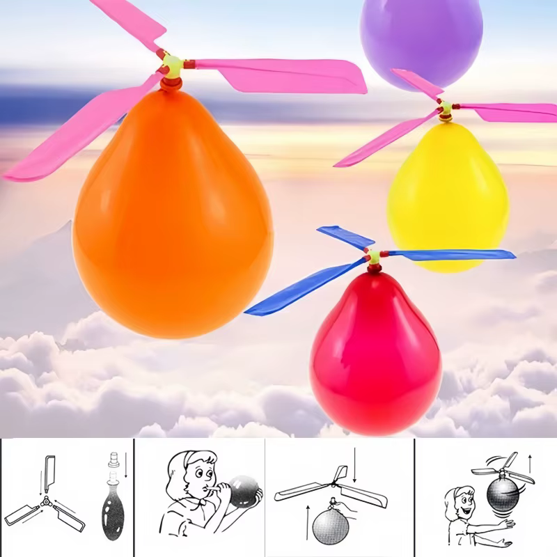 1/10 pièces ballon à Air hélicoptère jouet