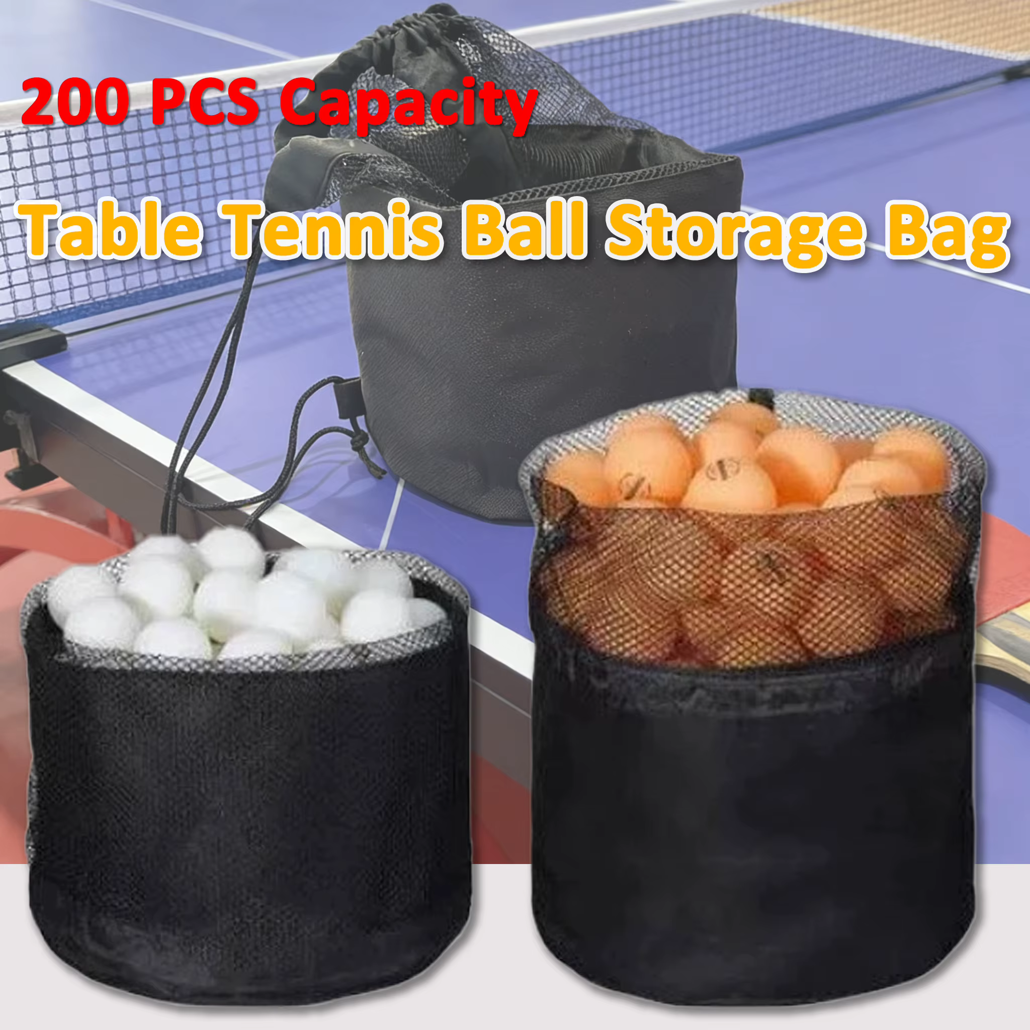 Sac de rangement pour balles de tennis de table