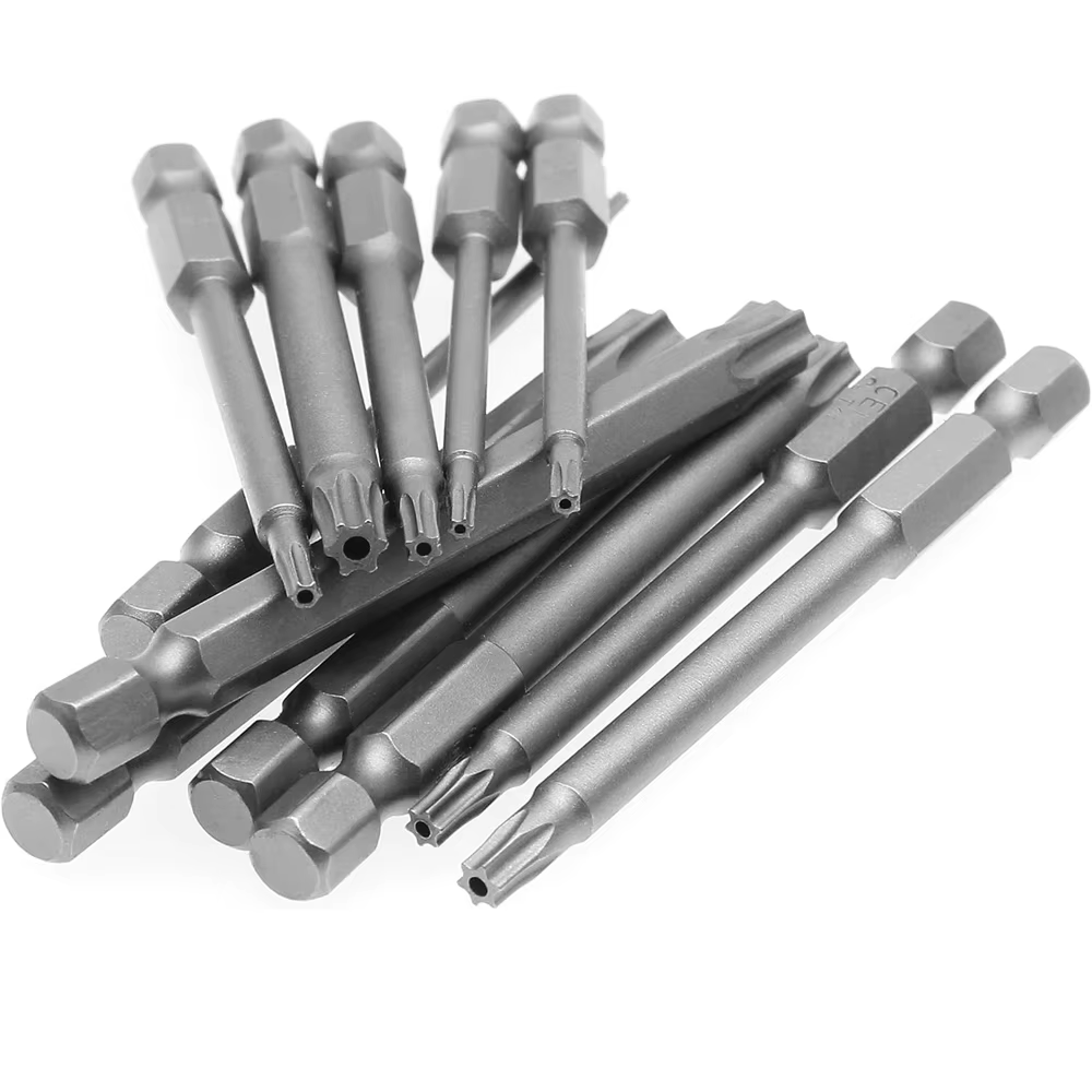 Jeu d'embouts de sécurité Torx 11 pièces