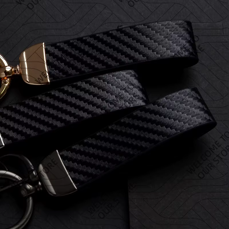 Nouvelle mode pour K5 K9 K7 GT ligne KIA Logo voiture en Fiber de carbone en cuir porte-clés en alliage de Zinc cadeau personnalisé avec porte-clés accessoires