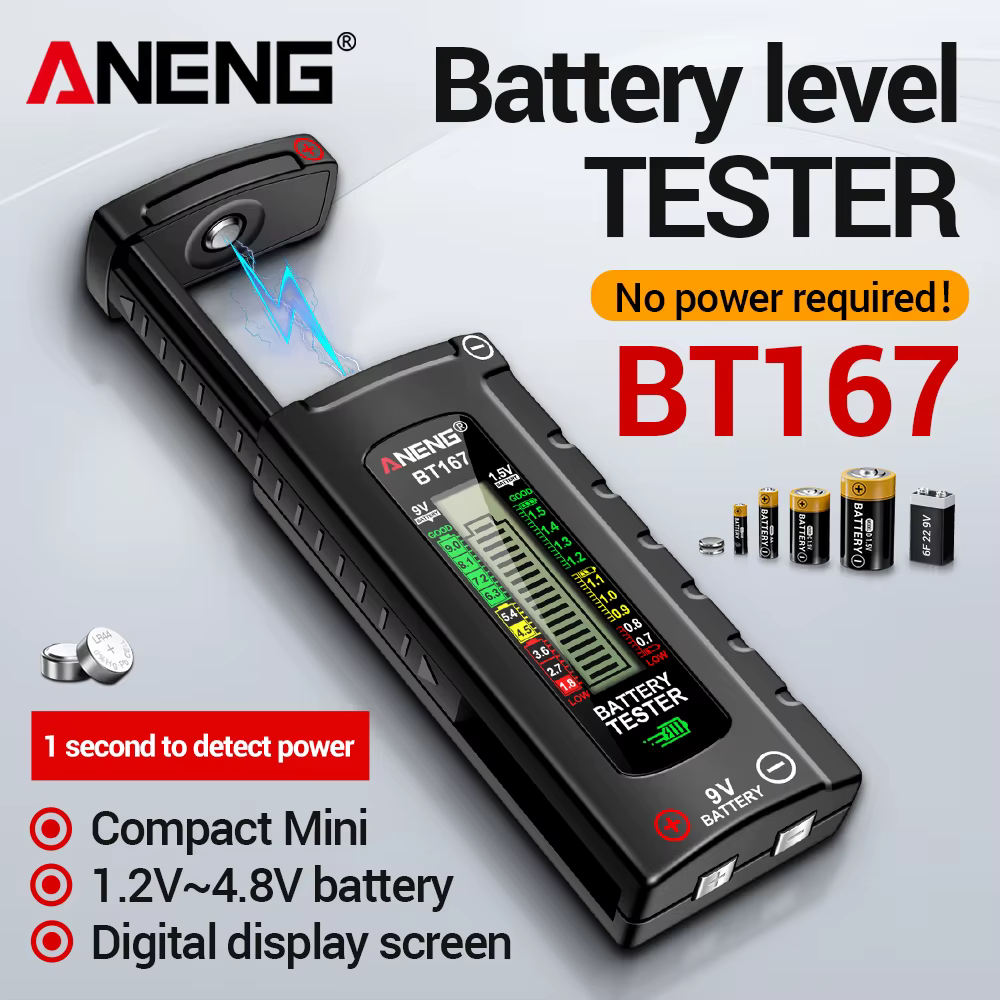 Testeur de batterie ANENG BT167